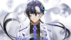 Soyogi Fractal promotional image with main character Soyogi Soyogi shared by Attack on Titan's Eren Jaeger voice actor