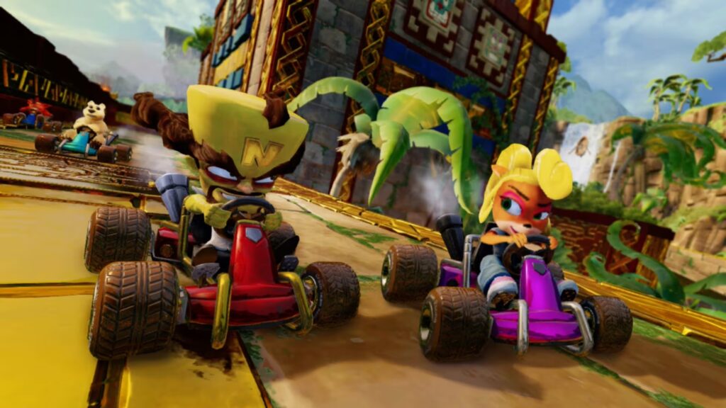 A list of games like Mario Kart won't be complete without Crash Team Racing
