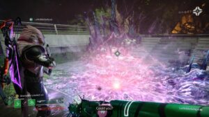 Using Prismatic subclass at Conflux Lost Sector in Destiny 2