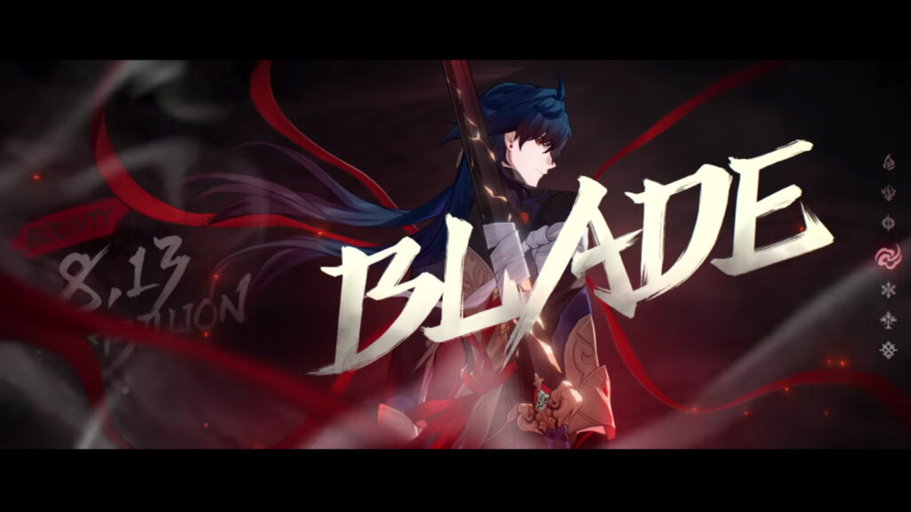 Stellaron Hunter bounties featuring Blade's poster
