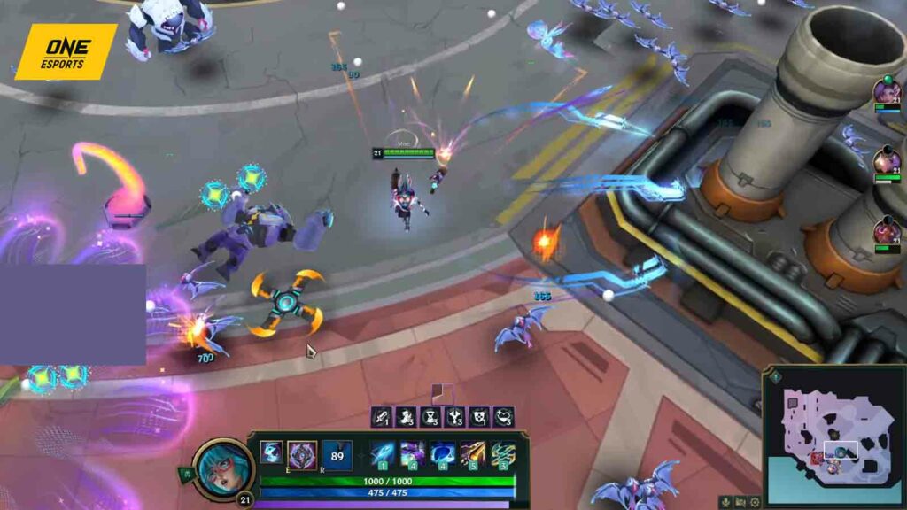 Battle Bunny Aurora in PVE mode Swam Anima Squad