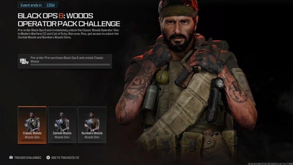Frank Woods skins challenge in Modern Warfare 3