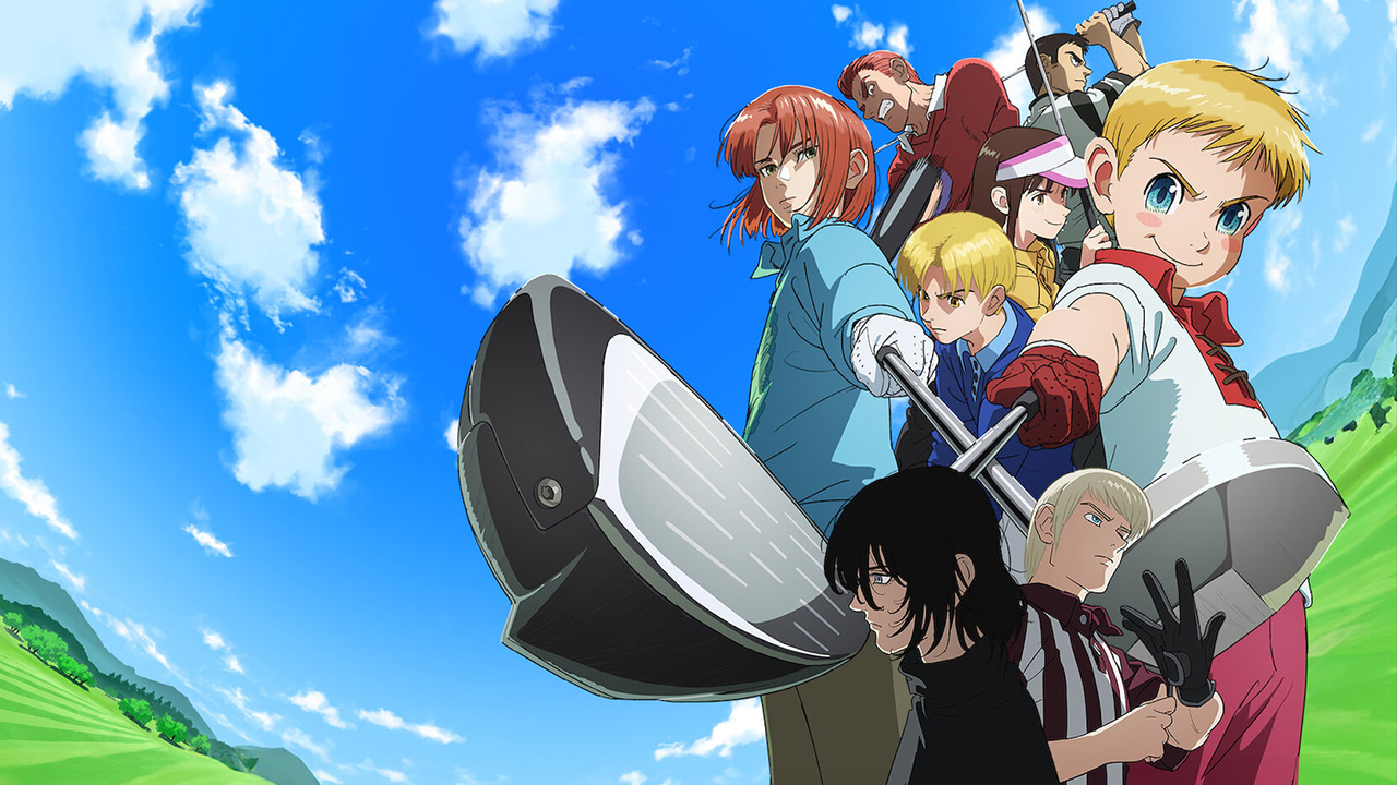 Rising Impact, Netflix Official Key Visual Art featuring Gawain and his rivals. June anime 2024 release date