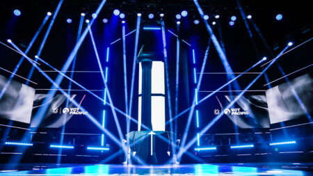 Riot Games' VCT Pacific Stage 2 stage in South Korea