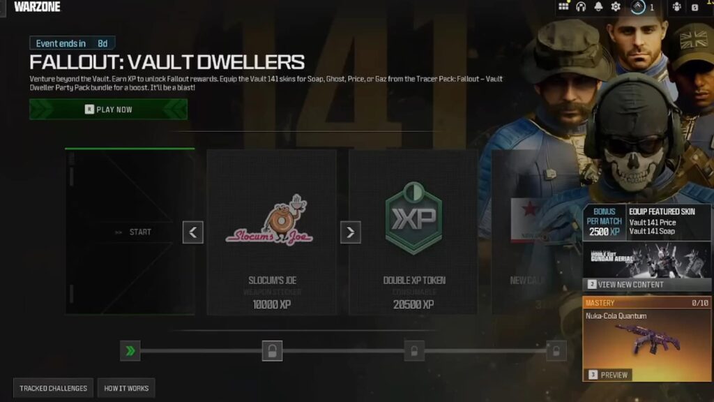MW3 Fallout Vault Dwellers event