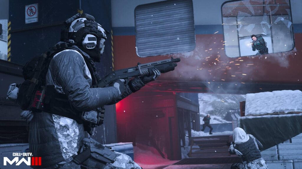 MW3 fury kills -- operator shooting shotgun