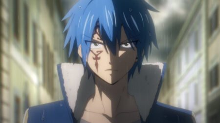 Fairy Tail 100 Years Quest character Jellal Fernandes seen in season 1 episode 4