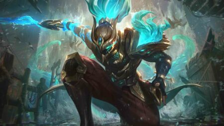 Sea Dog Yasuo skin official wallpaper splashart