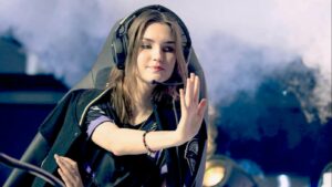 Victory Song Gamers jungler Irina "Kioway" Koroleva during MSC 2024 group stage