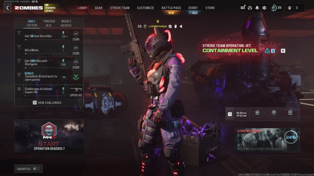 MW3 Zombies mode