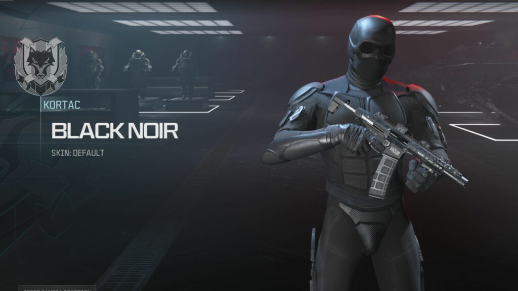 Black Noir operator preview in Modern Warfare 3