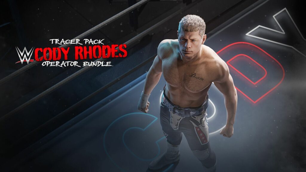 Cody Rhodes tracer pack key visual in Modern Warfare 3 and Warzone
