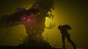 Once Human tree boss fight