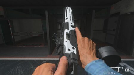 FJX Horus with the JAK Scimitar Kit in Warzone firing range