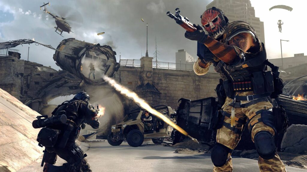 Warzone combat gameplay