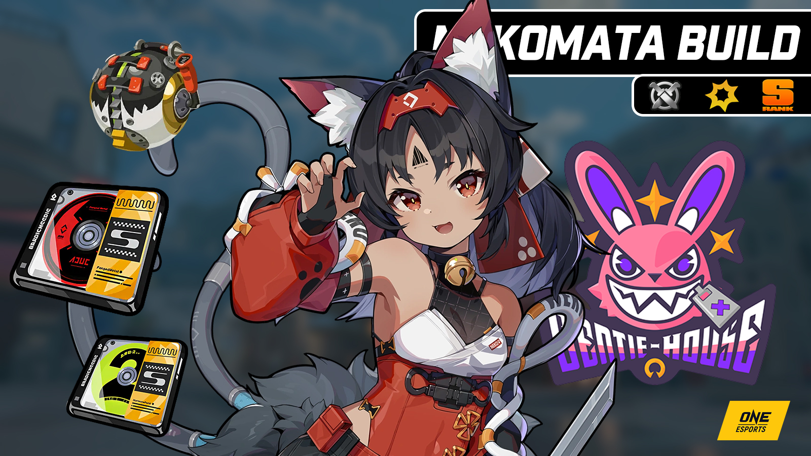 Best Nekomata build in ZZZ: Best W-Engine, Drive Discs | ONE Esports