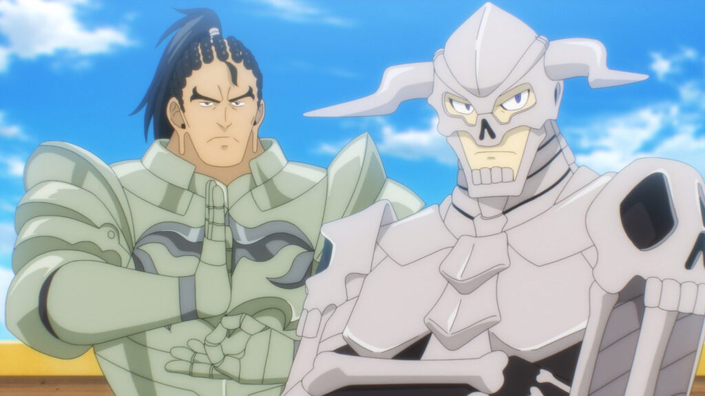 Fairy Tail 100 Years Quest supporting characters Dragon Raider and Madmole seen in season 1 episode 5 of the anime