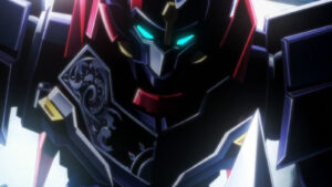 Code Geass Roze of the Recapture episode 9 Ash piloting the Apollo to save Sakuya