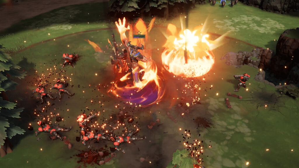 Stormgate Infernal (demons) faction in game screenshot