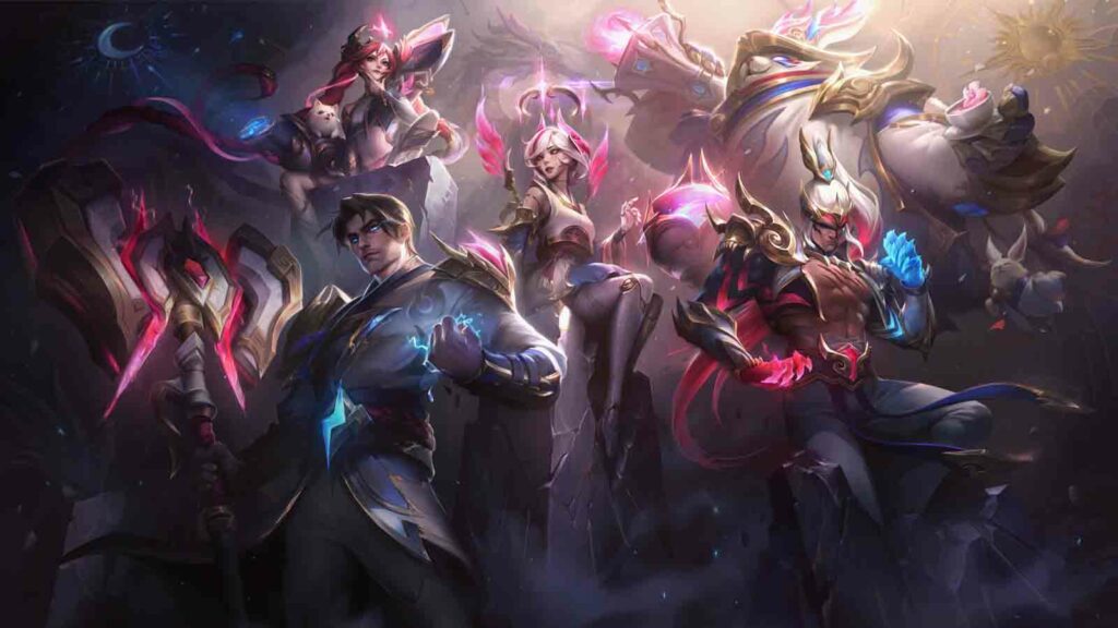 T1 Worlds Skins 2023 splashart official wallpaper