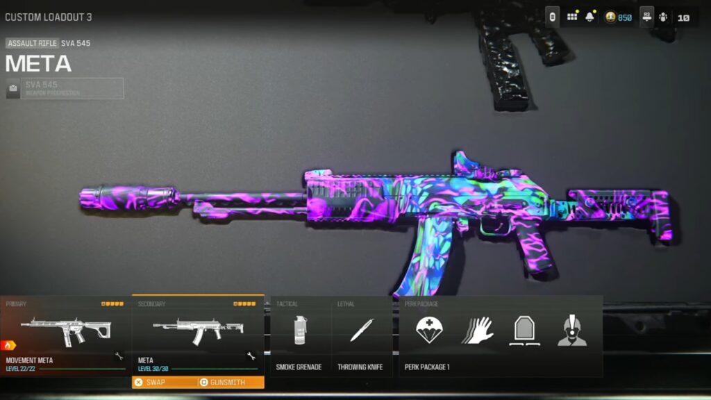 Best ARs in MW3 -- SVA 545 loadout