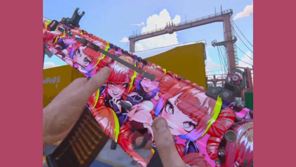 Echo Endo Live mastery reward Cat-Girl Smile camo in Modern Warfare 3 and Warzone