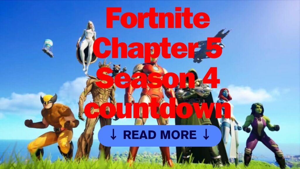 A featured image for Fortnite Chapter 5 Season 4 countdown: Release date and time for all regions written by ONE Esports