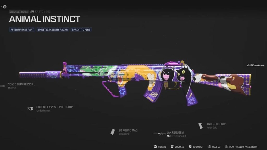 MW3 Wildlife Most Wanted event -- Animal Instinct