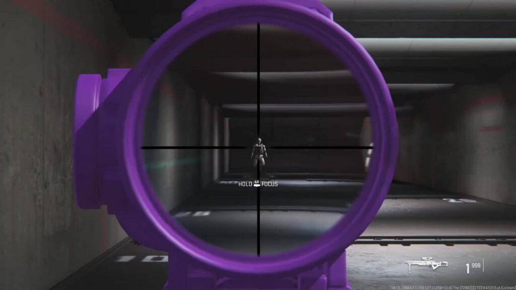 How to hold breath with a sniper in MW3