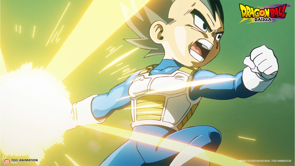 Kid Vegeta seen in Dragon Ball Daima