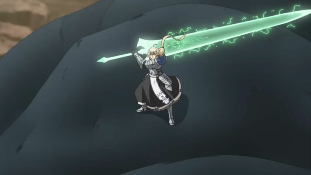 Ines during I Parry Everything episode 10
