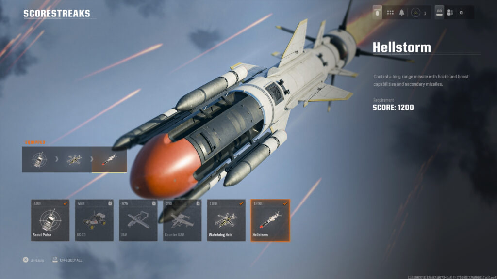 Hellstorm scorestreak in Black Ops 6