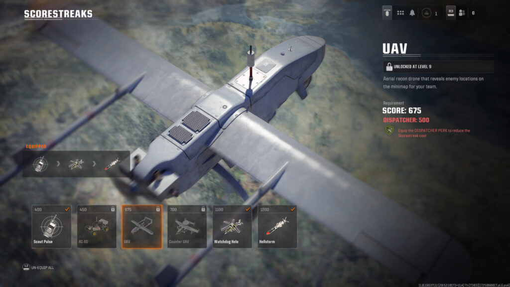UAV scorestreak in Black Ops 6