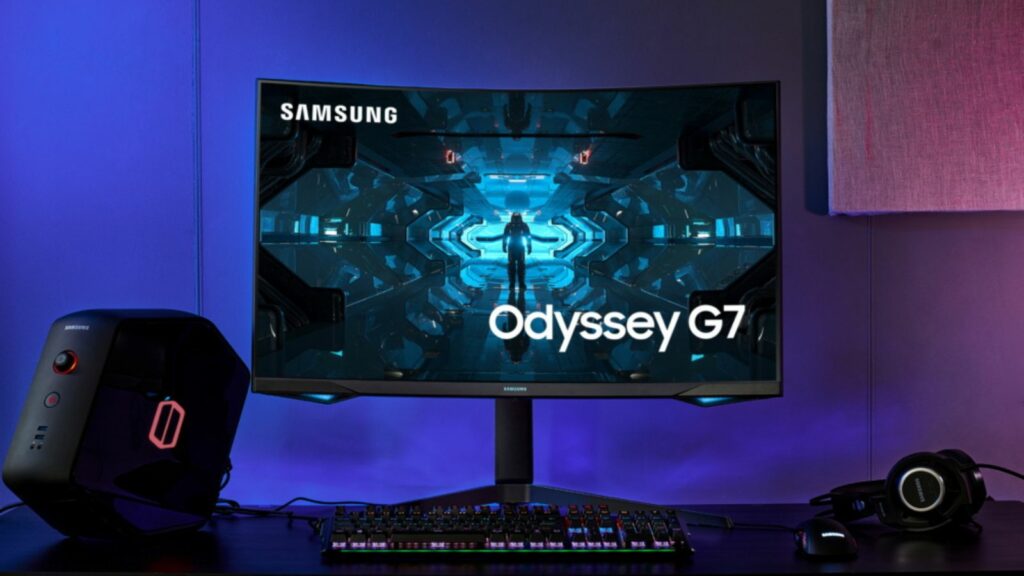 Samsung Odyssey G7 monitor