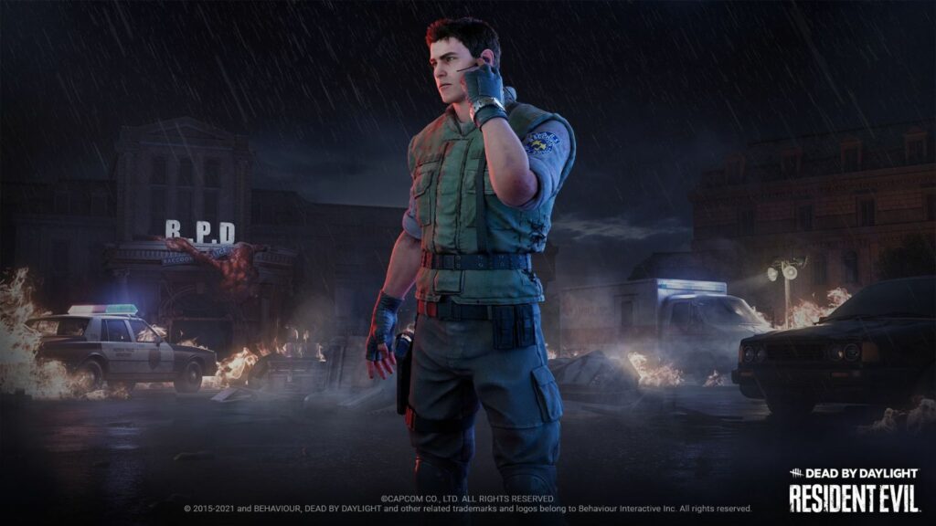 Dead by Daylight codes and redemption character Chris Redfield