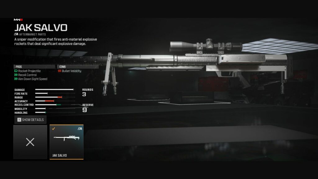 JAK Salvo aftermarket part pros and cons in Modern Warfare 3