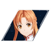 Asuna character portrait from Sword Art Online Fractured Daydream
