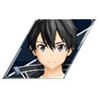 Kirito character portrait from Sword Art Online Fractured Daydream