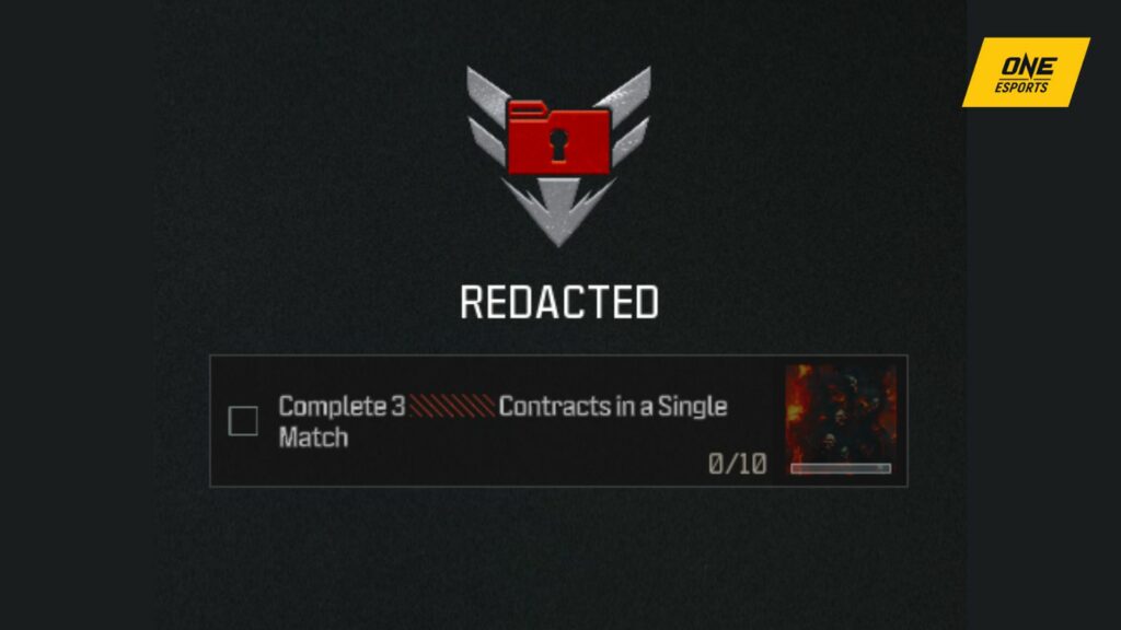 Redacted Challenge in Warzone Season 6