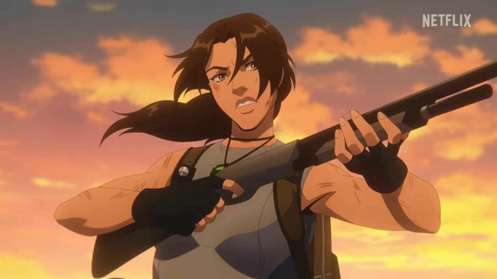 Lara Croft in Tomb Raider: The Legend of Lara Croft