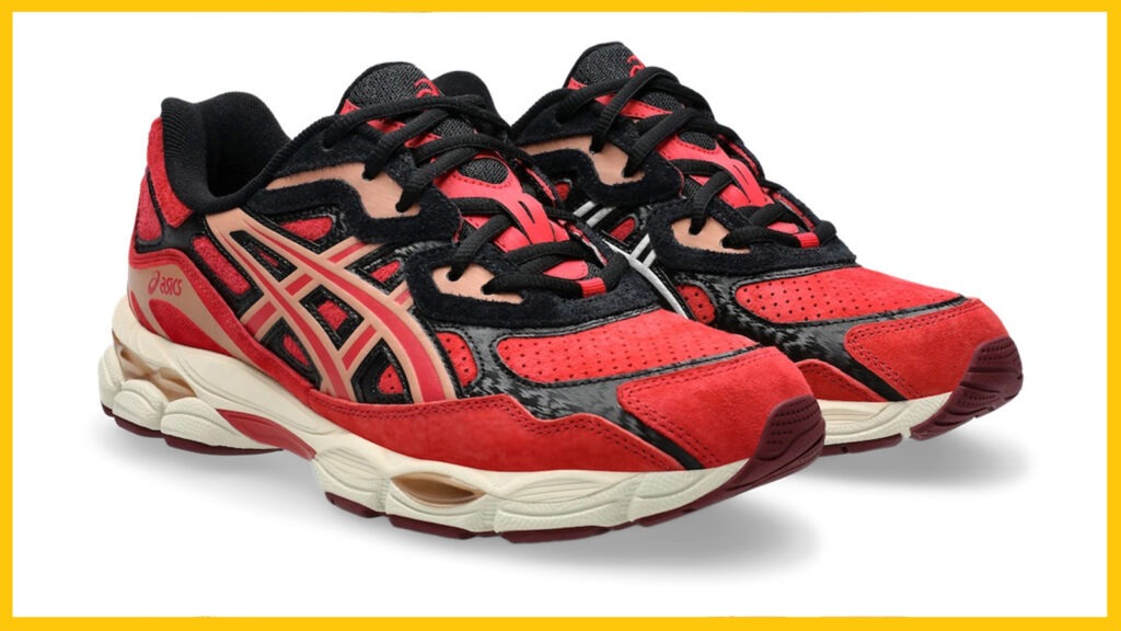 Bleach Asics collaboration featuring GEL-NYC inspired by Renji Abarai