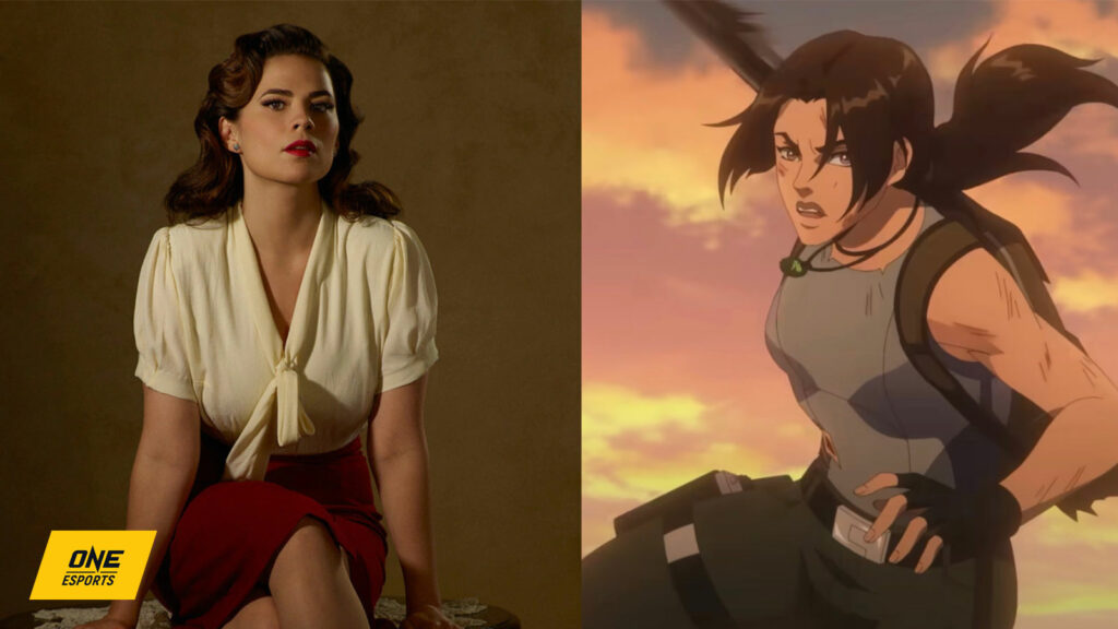 Tomb Raider anime voice actors featuring Hayley Atwell as Lara Croft
