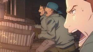 Team ZEMAL during Sword Art Online Gun Gale Online Season 2 Episode 4
