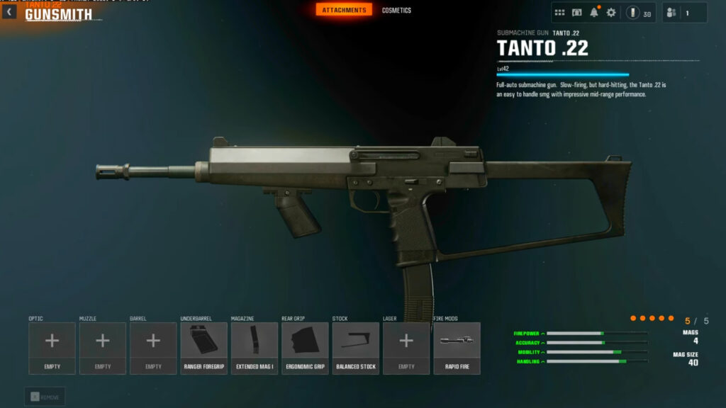Best TANTO 22 loadout in Black Ops 6