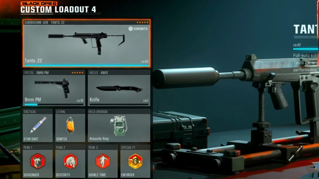 Perks for TANTO 22 bo6