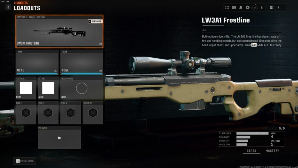 Best LW3A1 Frostline loadout in Black Ops 6