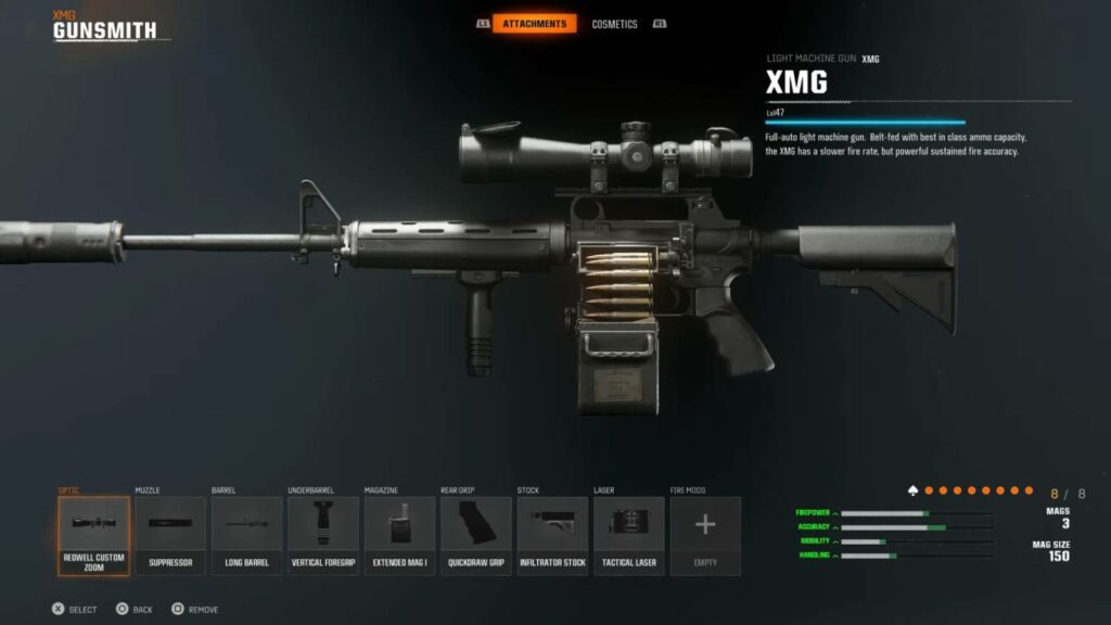 How to unlock XMG in Black Ops 6