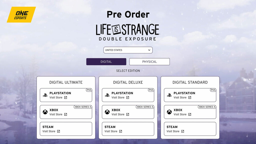 Life is Strange Double Exposure Deluxe Edition pre-order at Square Enix website