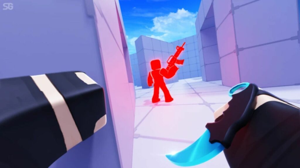 Roblox Rivals knife gameplay