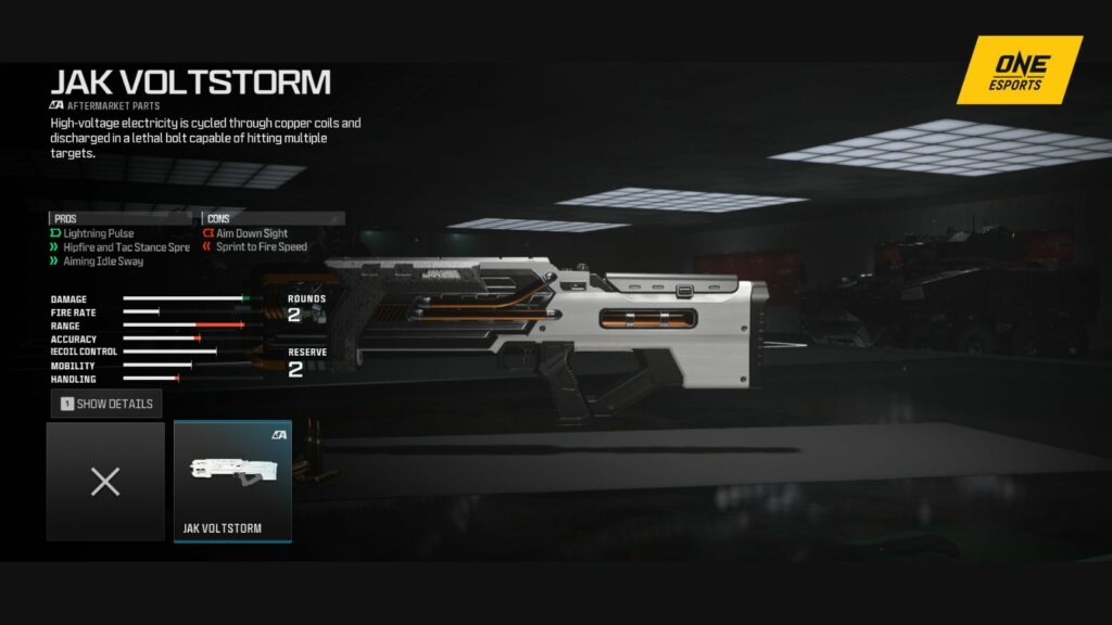 Effects of JAK Voltstorm in Modern Warfare 3